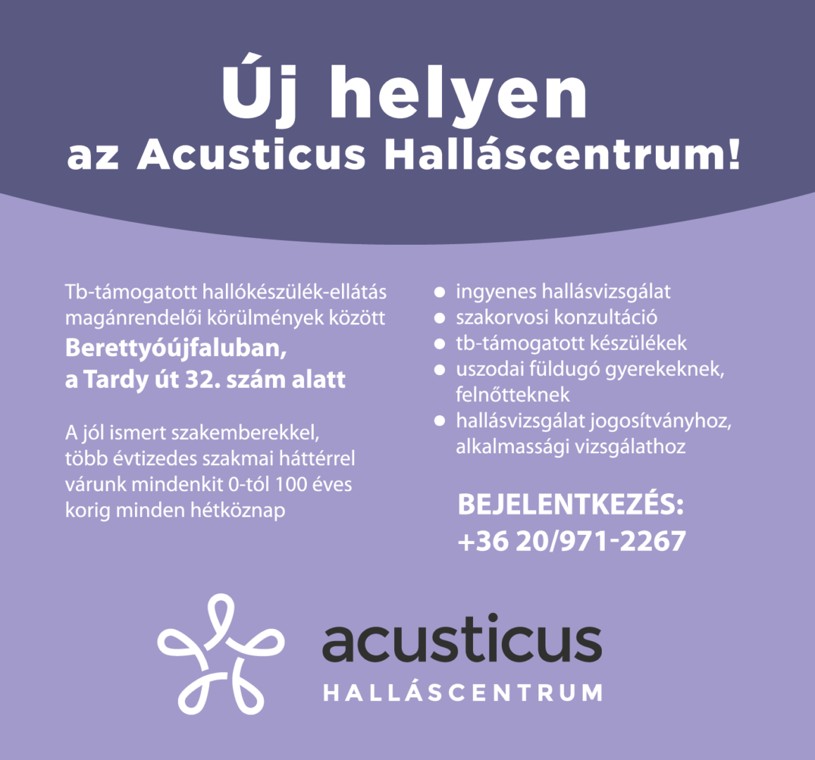 Új helyen Berettyóújfaluban